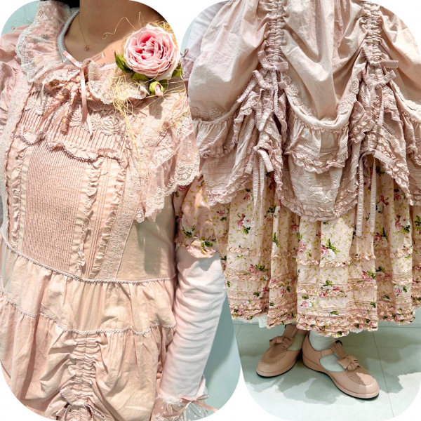 ローズレース使いローンエプロンドレス*〜 | ピンクハウス | 松坂屋