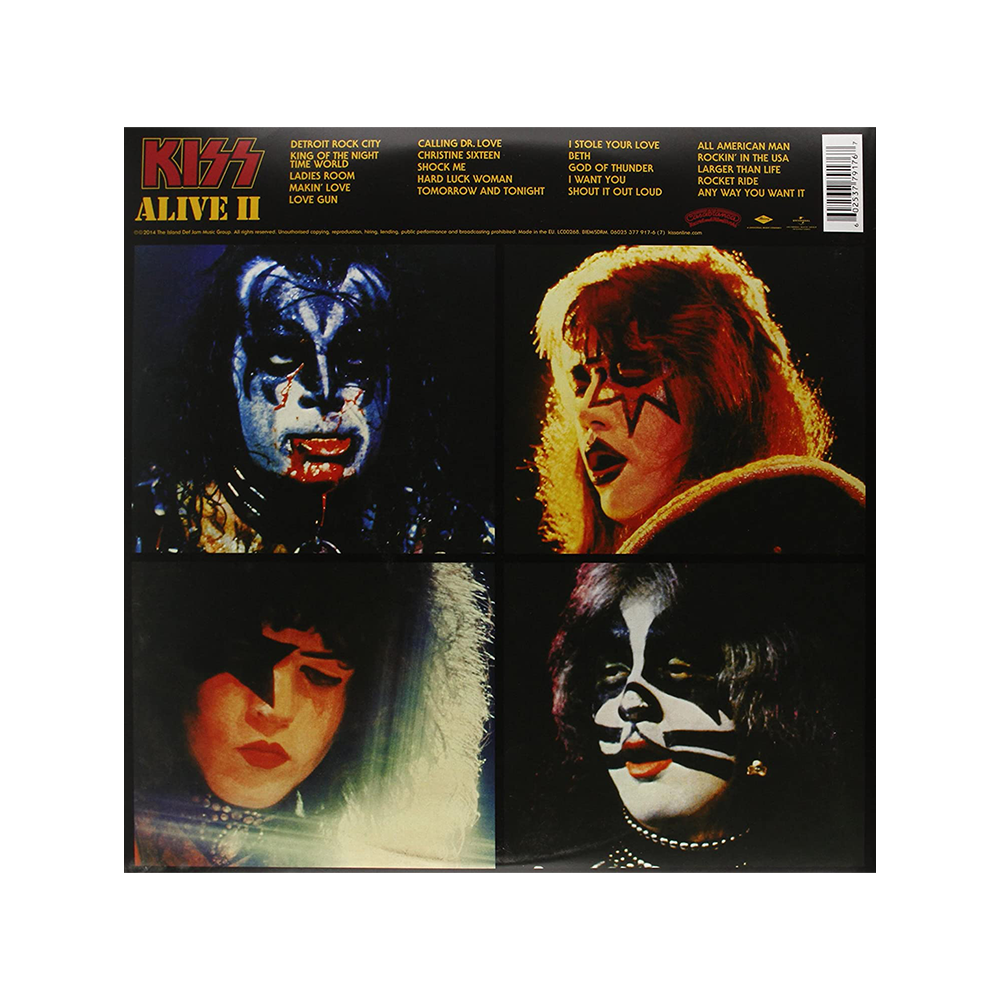 Alive II 2LP - KISS Official Store