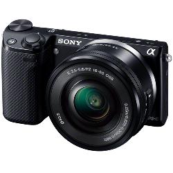ソニー α NEX-5TL パワーズームレンズキット ブラック | ミラーレス一眼