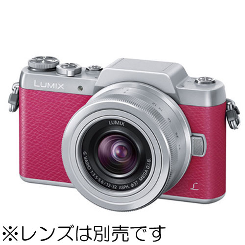 パナソニック DMC-GF7 ﾎﾞﾃﾞｨ ﾋﾟﾝｸ【1600万画素】 ミラーレス一眼 の
