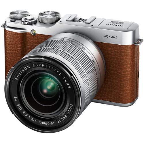 フジフイルム X-A1 レンズキット ブラウン | ミラーレス一眼