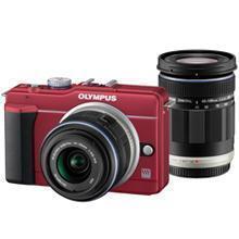 オリンパス PEN Lite E-PL1s ダブルズームキット ブラック | ミラー