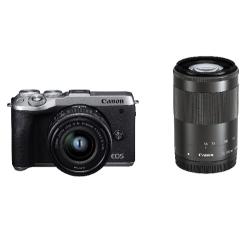 キヤノン EOS M6 Mark II ダブルズームキット ブラック | ミラーレス一眼
