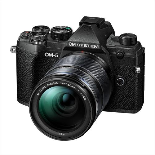 OM SYSTEM OM-5 14-150mm II レンズキット ブラック | ミラーレス一眼