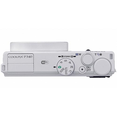 ニコン COOLPIX P340 WH ホワイト｜コンパクトデジタルカメラ｜カメラ