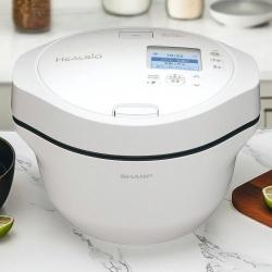 シャープ 水なし自動調理鍋 ヘルシオ ホットクック KN-HW16H-W