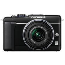 オリンパス PEN Lite E-PL1s ズームレンズキット ブラック｜ミラーレス