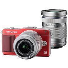 オリンパス PEN mini E-PM2 ダブルズームキット シルバー | ミラーレス一眼