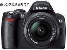 ニコン D40 ブラックボディ | デジタル一眼レフ