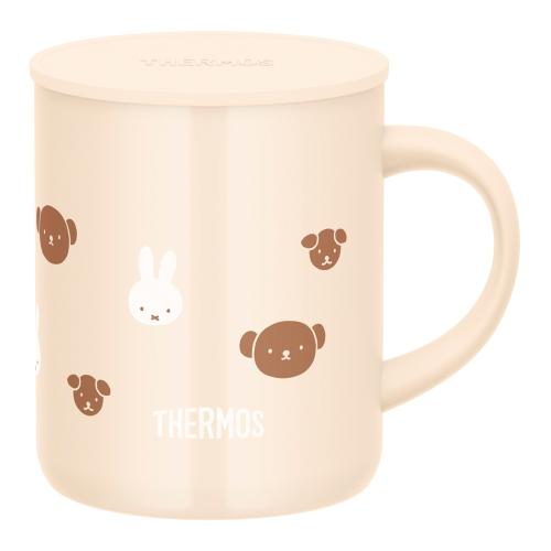 サーモス 真空断熱マグカップ JDG-351B-IV ミッフィー アイボリー