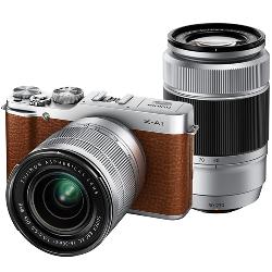 フジフイルム X-A1 ダブルズームレンズキット シルバー | ミラーレス一眼