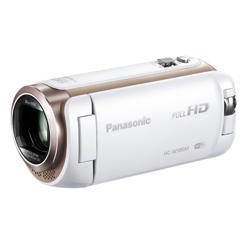パナソニック HC-W580M-W ホワイト | ビデオカメラ