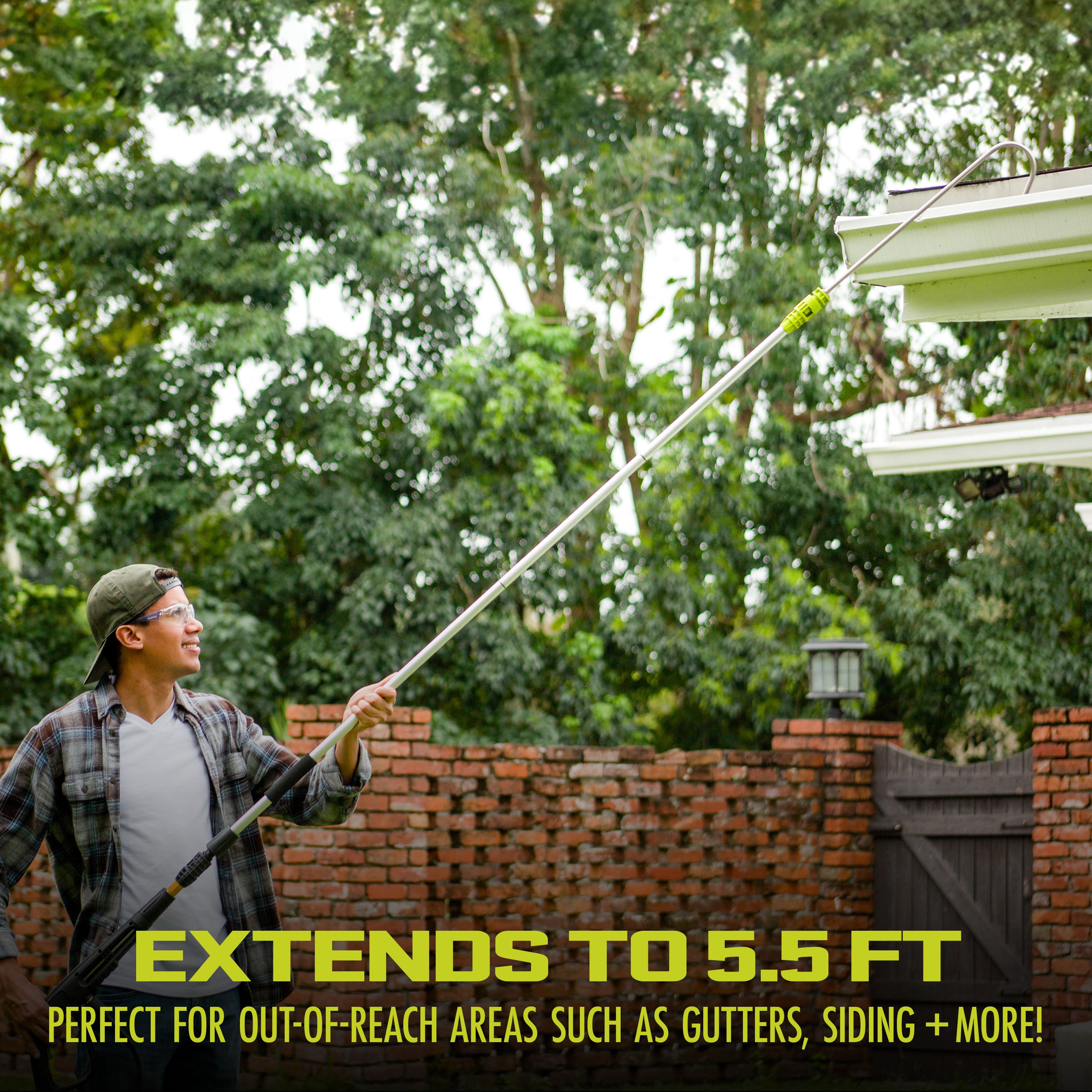 Sun Joe SPX-ESW4 | 5.5-Foot Power Washer Extension Spray Wand