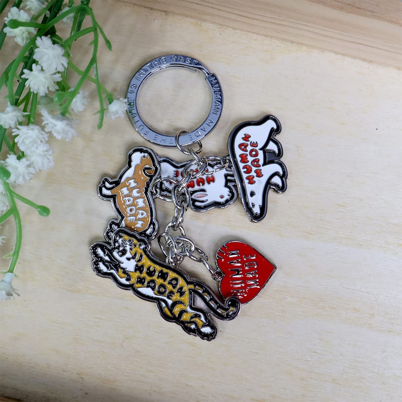 2024AW HUMAN MADE ANIMAL KEYCHAIN 動物愛心鑰匙圈現貨HM28GD09