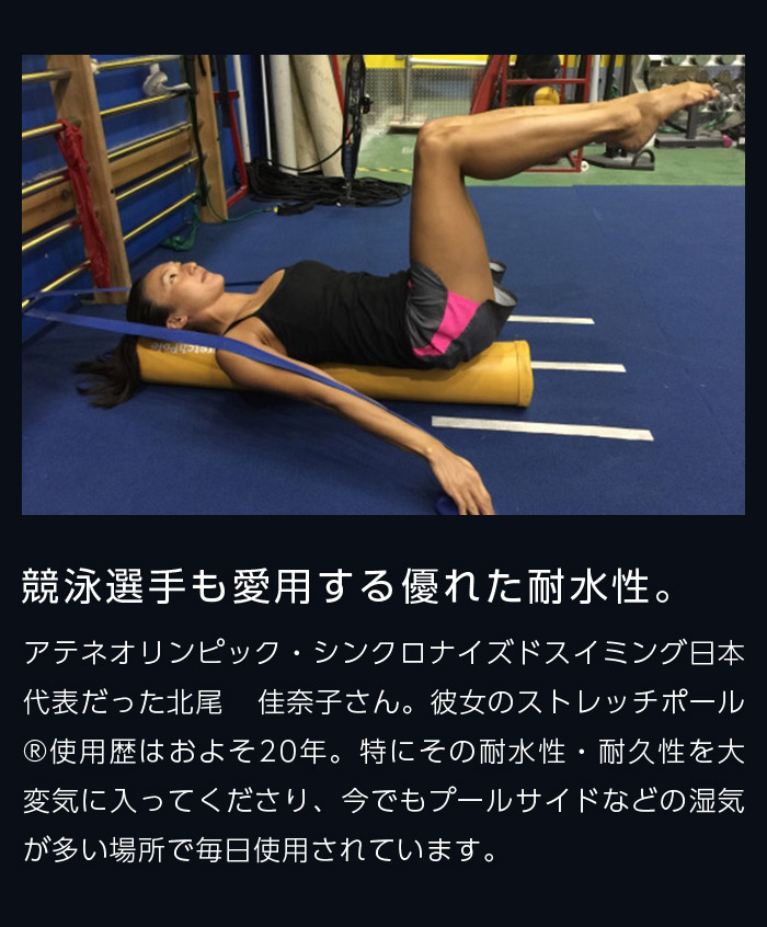 ストレッチポール（StretchPole） ストレッチポールEX(ネイビー)株式