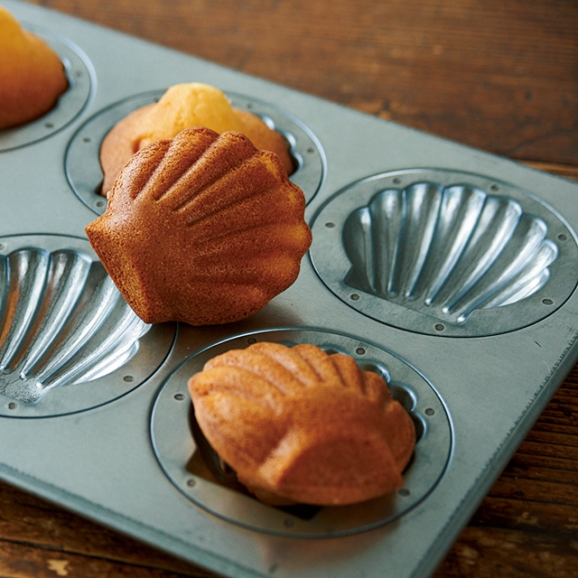 ホタテ型マドレーヌ天板:オレンジページ shop通販｜JRE MALL