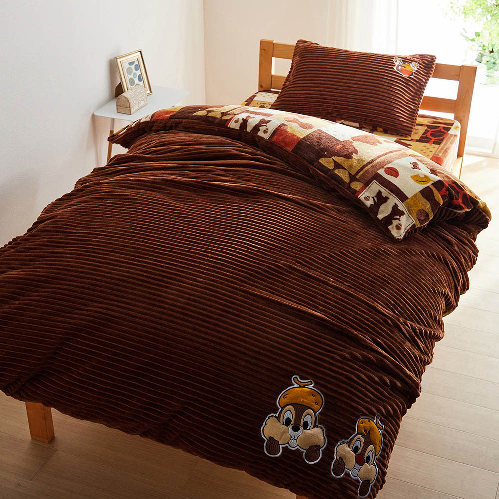 ベルメゾン ディズニー 布団カバーセット（3点）「チップ＆デール