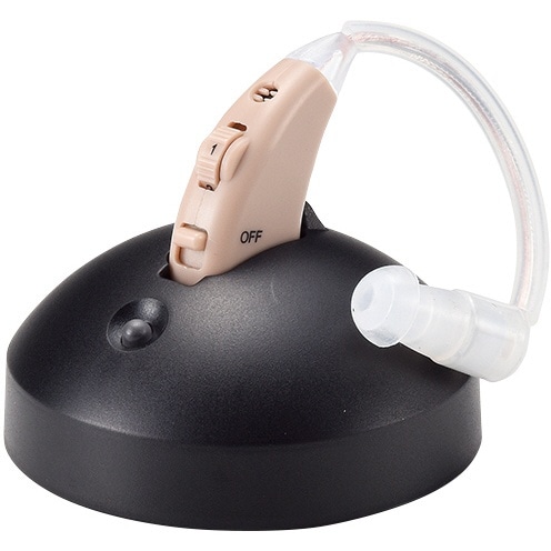 ショップジャパン 充電式集音器 楽ちんヒアリング 本体充電セット