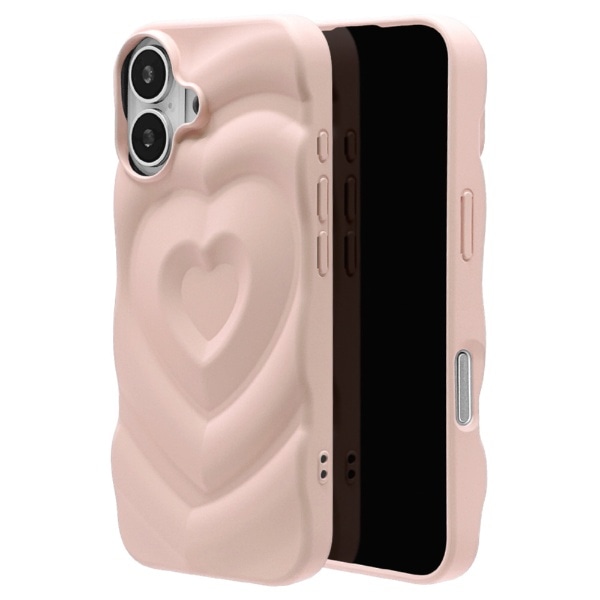 iPhone 17ケース my.DECOR ハートウェーブTPU ピンク:ビックカメラ通販