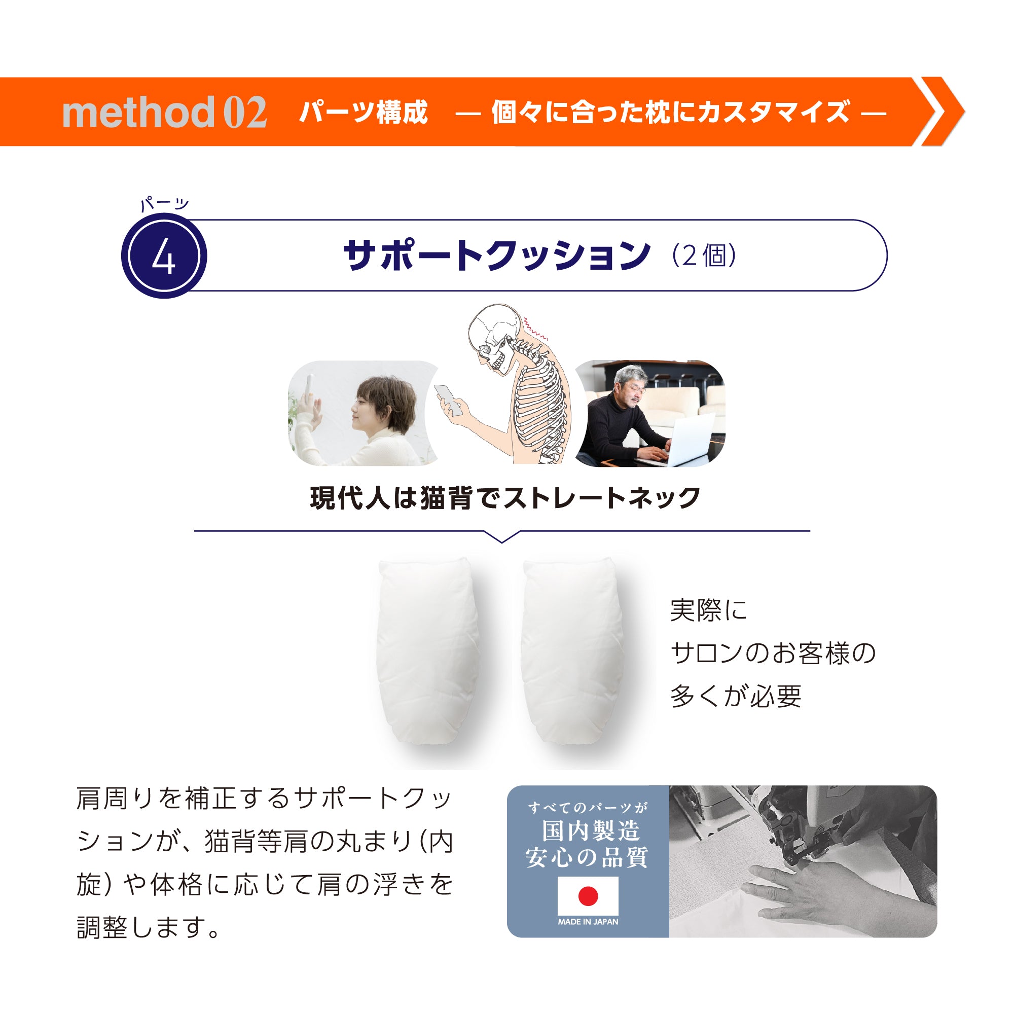 寝ながら骨格サポートまくらトリプルフィット – KA·RA·DA MARCHÉ