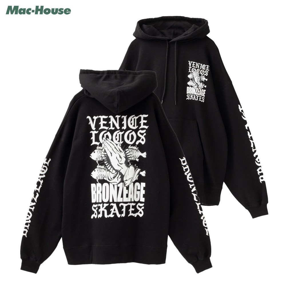 BRONZE AGE（ブロンズエイジ） 裏起毛 パーカー メンズ ビッグ