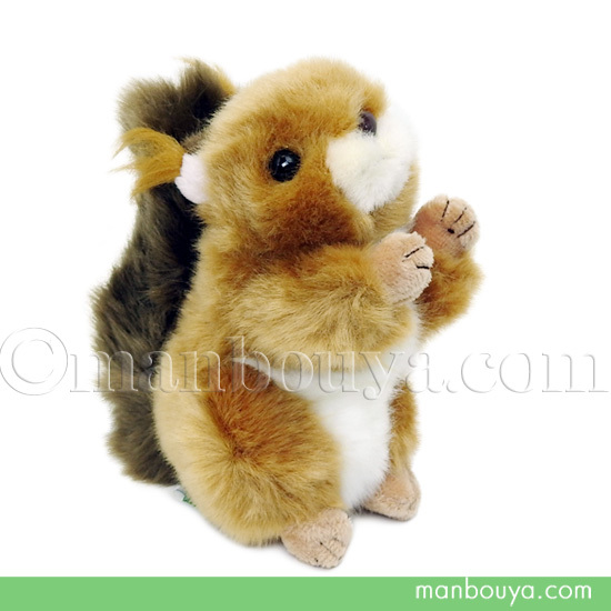 リス ぬいぐるみ 動物 キュート販売 CUTE 日本リス SS 12cm : まんぼう
