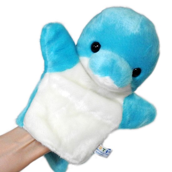 イルカ ぬいぐるみ ハンドパペット キュート販売 CUTE 水族館グッズ