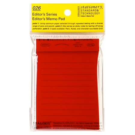 ニトムズ スタロジー エディターズメモ 60枚入 付箋 メモ帳 15個まで