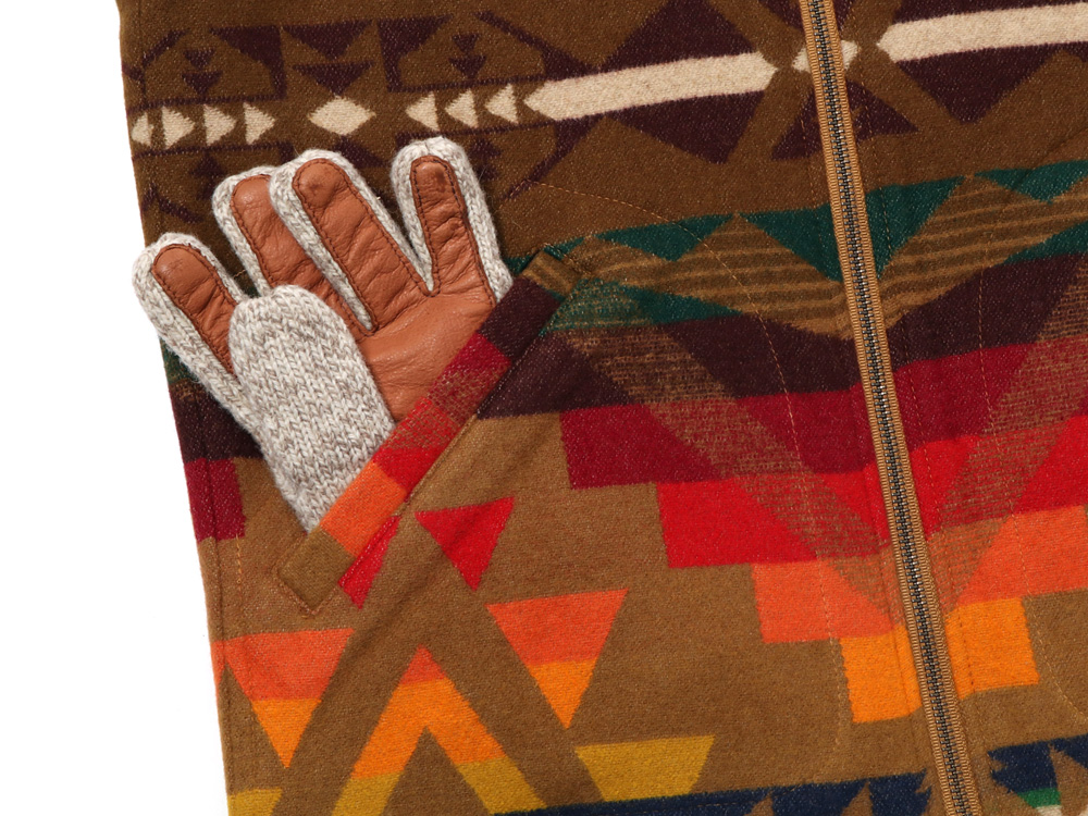 PENDLETON ペンドルトン COLTON QUILTED ZIP VEST ウールベスト