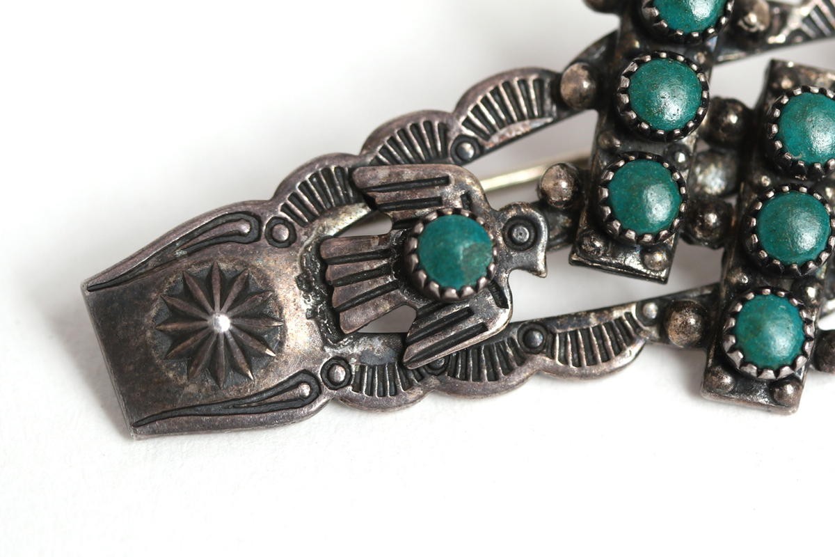 NAVAJO（ナバホ） 1940s ビンテージ サンダーバード ターコイズピンズ