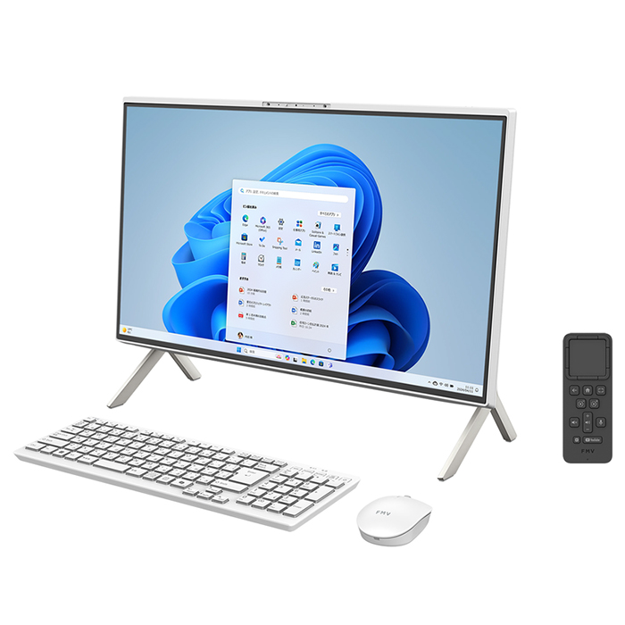 FMV 富士通 F55-K1 一体型 デスクトップ パソコン FMVF55K1WA Win11