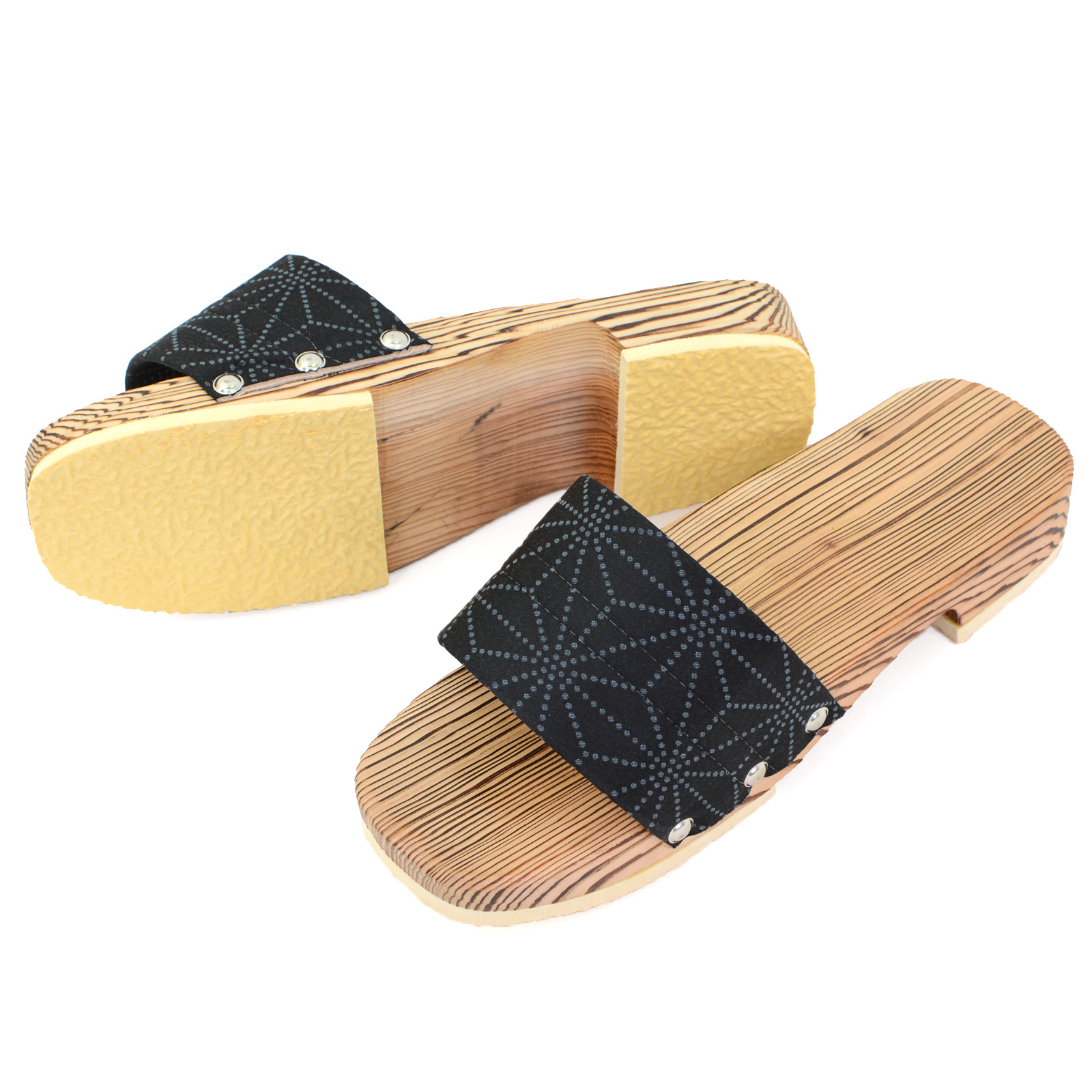 日田下駄 健康サンダル 下駄 日本製 杉 メンズ レディース 杉素焼き 竹