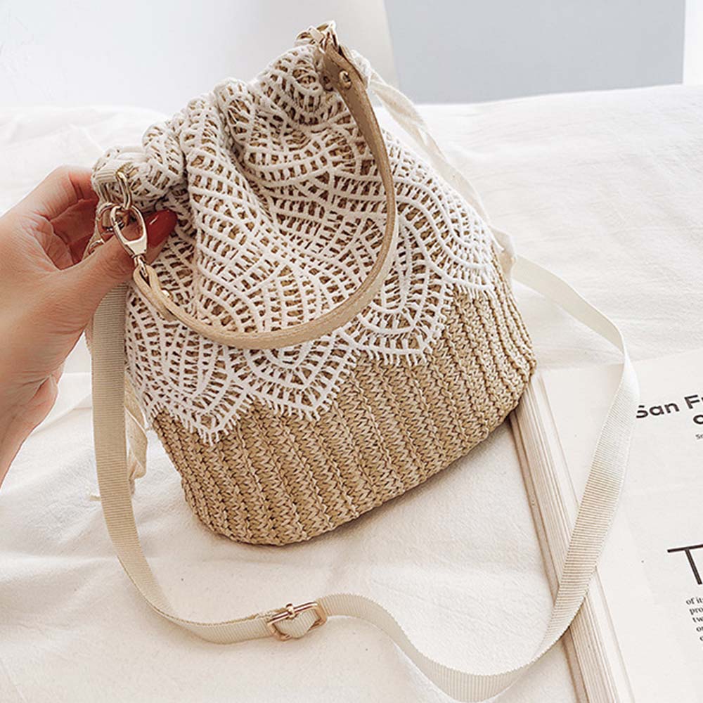 miniministore（ミニミニストア） かごバッグ レース ショルダーバッグ