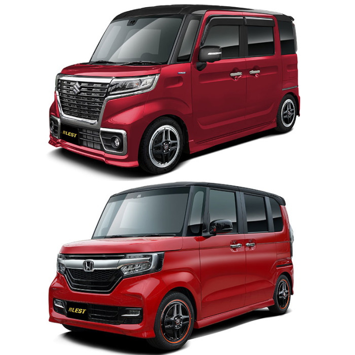 BLEST（ブレスト） ホイール4本セット 12インチ 4B+43 4H-100