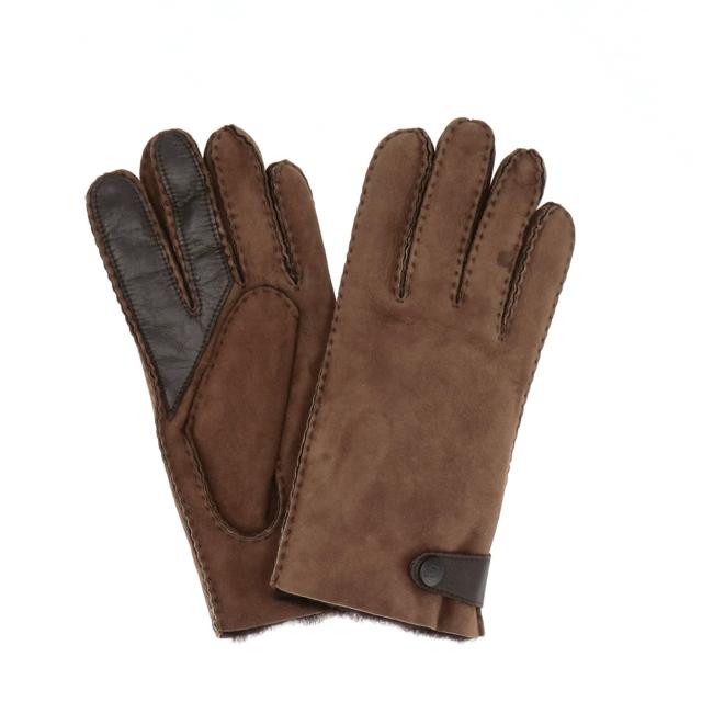 UGG（アグ） メンズ 手袋 通販 ブランド SHEEPSKIN SIDE TAB TECH GLV