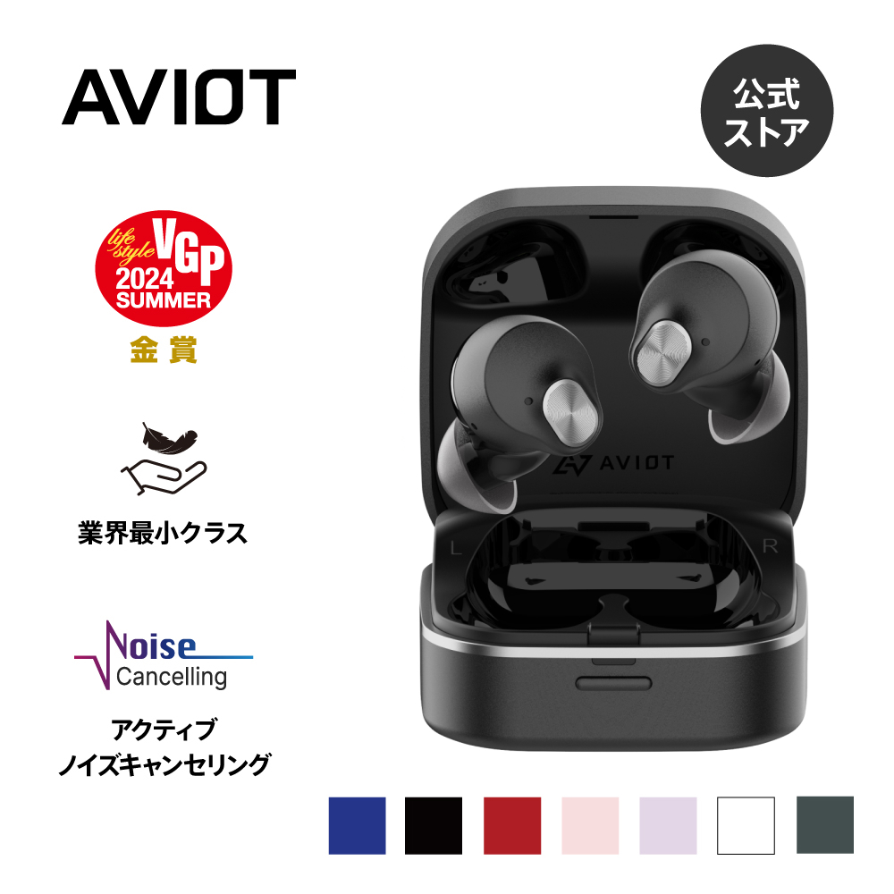 AVIOT AVIOT TE-Q3 ノイズキャンセリング ワイヤレス イヤホン
