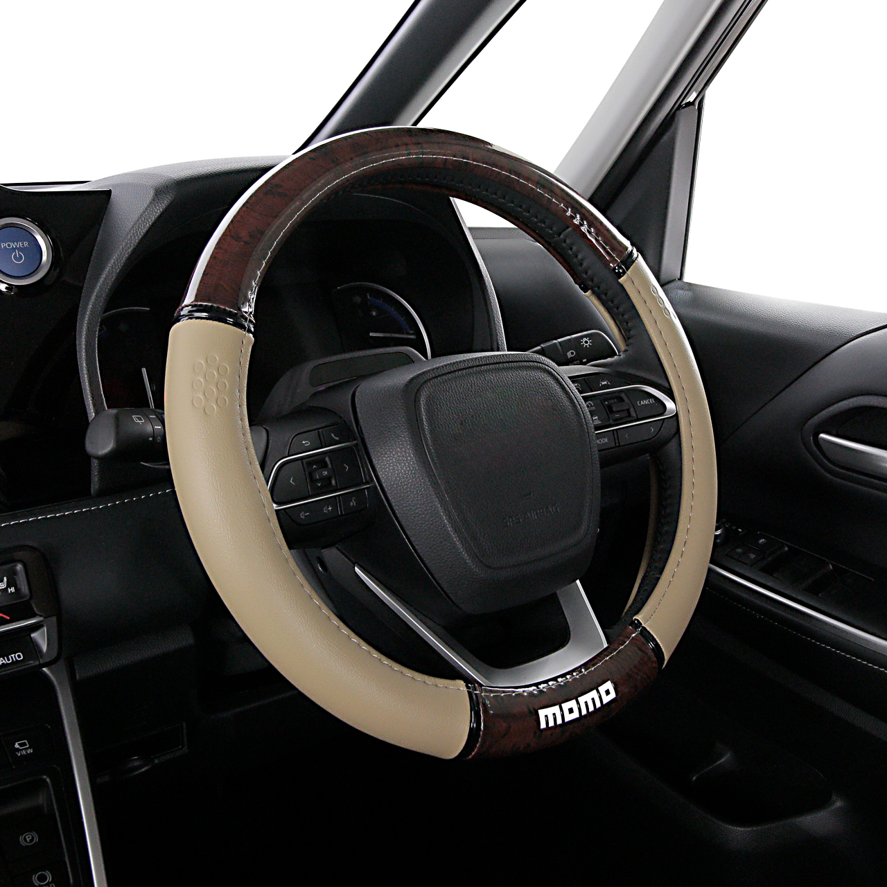 MOMO（モモ） LUXURY WOOD ラグジュアリーウッド ハンドルカバー