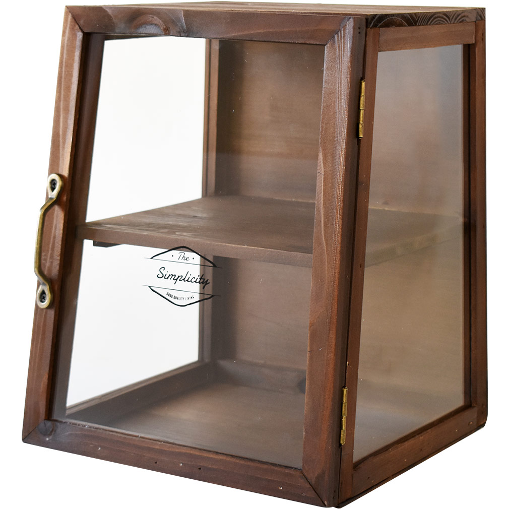 アンティーク調 収納棚 ミニガラスケース ショーケース キッチン収納