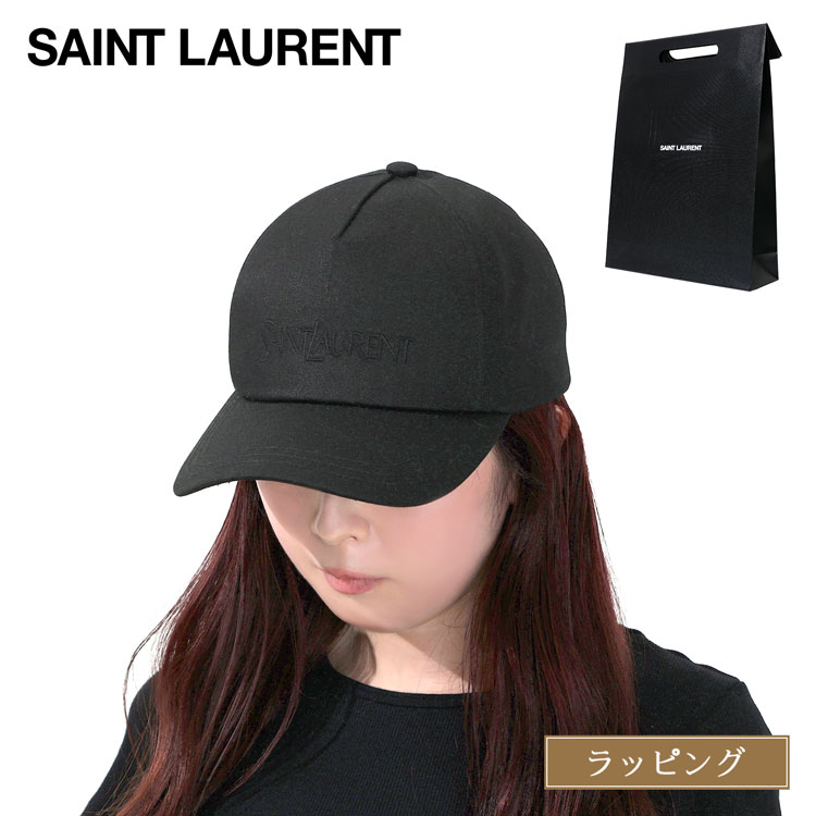 SAINT LAURENT [ショップバッグ付属] サンローラン キャップ
