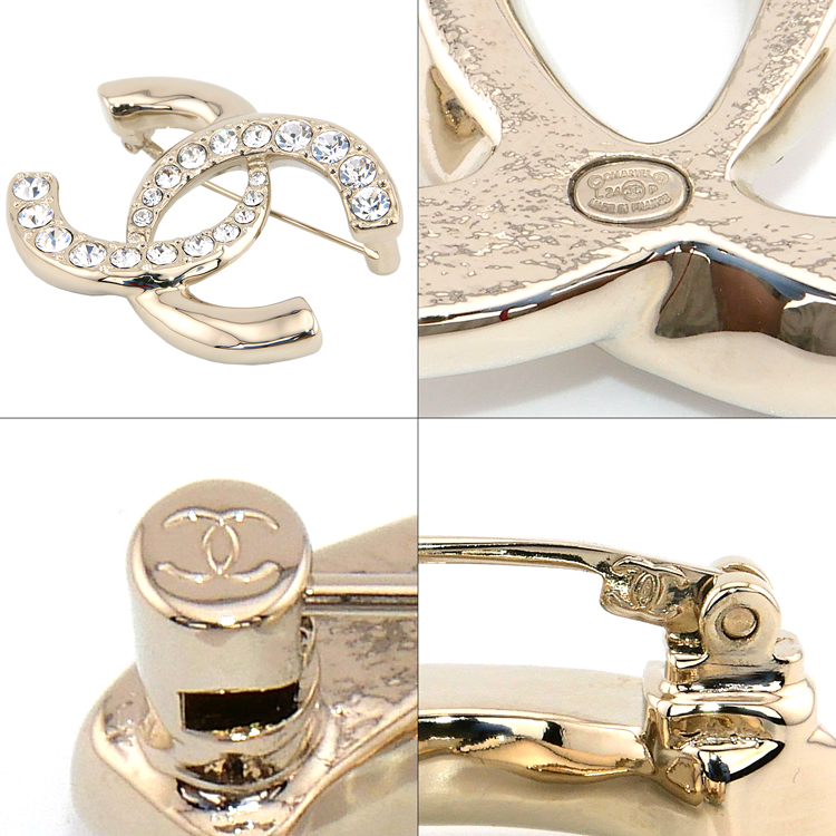CHANEL（シャネル） [正規ラッピング済] ブローチ アクセサリー CC