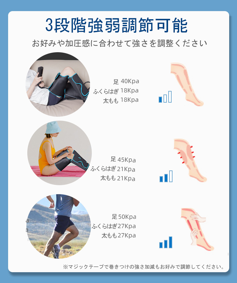 フットケア エアーバッグ式 レッグリラクサー 足マッサージ器 フット