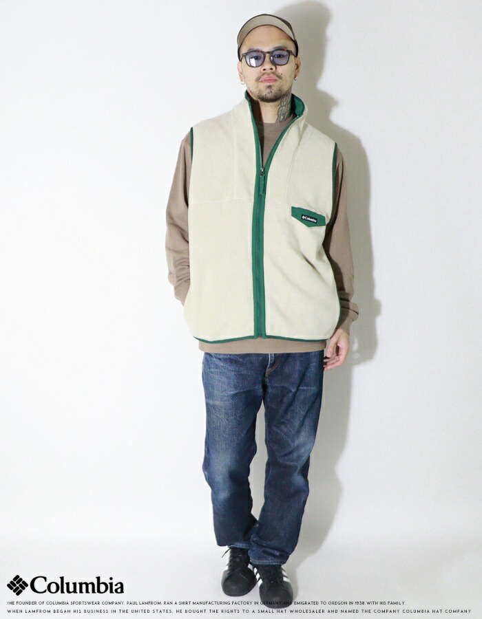 Columbia（コロンビア） フリース マイクロ ベスト アウター 長袖