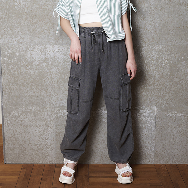 LOVETOXIC ラブトキシック(Lovetoxic)【LTXC/冷感】デニムカーゴ【O_50