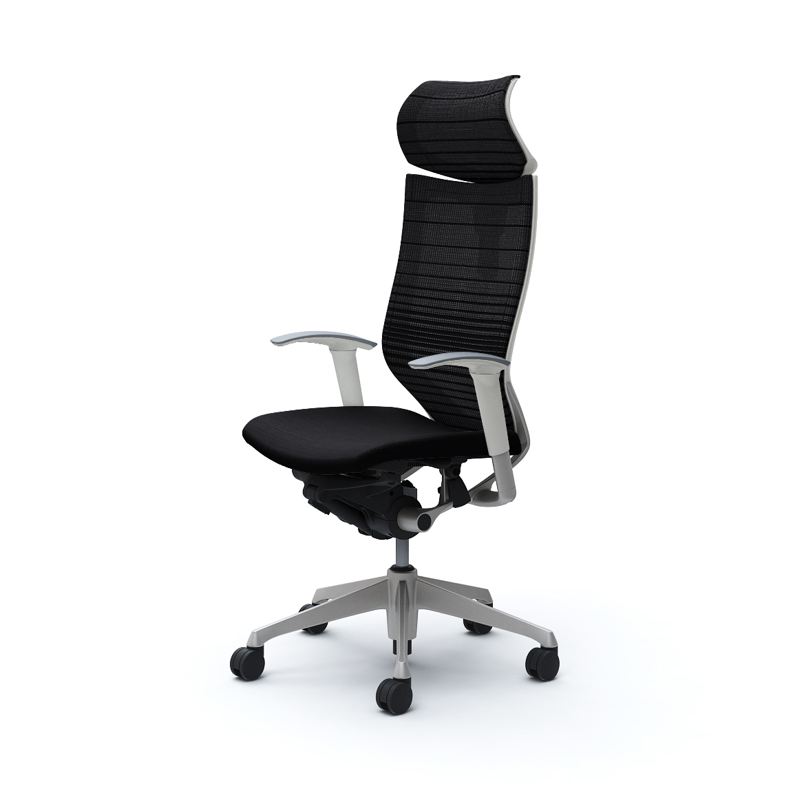 バロン（オカムラ） バロン グラデーションメッシュ EXハイバック 可動