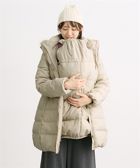 ニッセン（nissen） マタニティ ママコート ママ 産前 産後 あったか