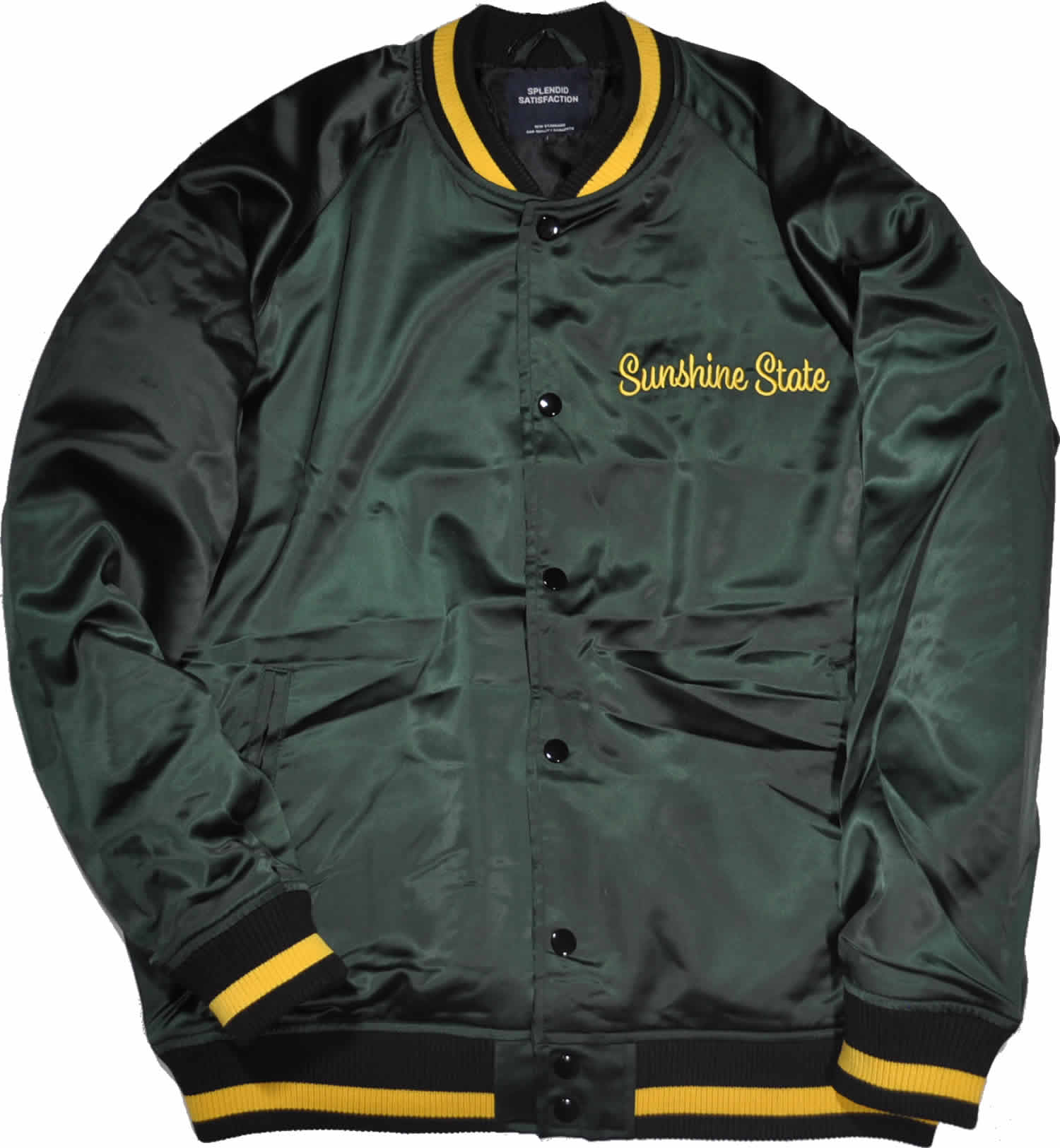 スプレンディッド] スタジャン スカジャン サテンジャンパー タフタ裏