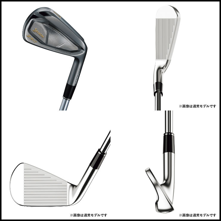 ZXi ZXi7 ブラッククロム アイアン6本set(5I-PW)[5P]スリクソンSRIXON