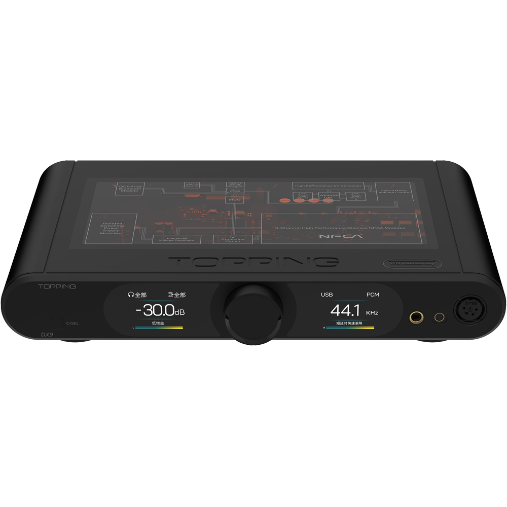 1年保証 Topping DX9 DAC ヘッドホンアンプ AK4499EQ トッピング