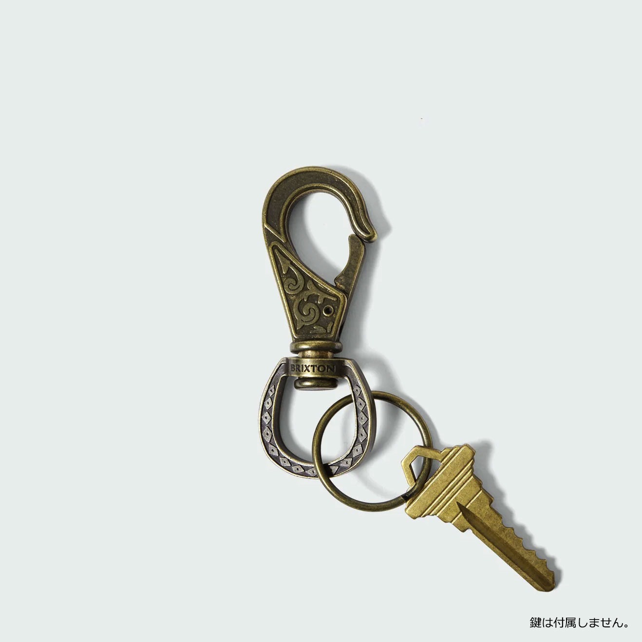 BRIXTON（ブリクストン） SCROLL KEYCHAIN キーチェーン キーホルダー
