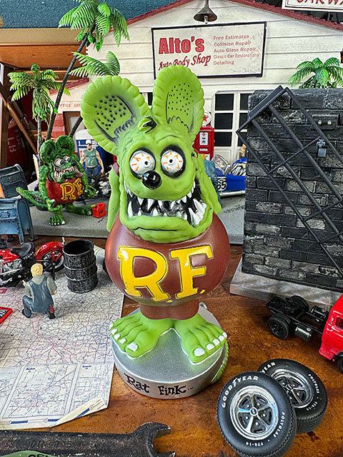 RAT FINK（ラットフィンク） ファンコ ボビングヘッド （グリーン